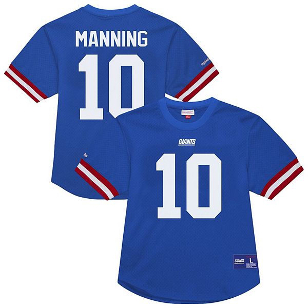 Мужская футболка mesh с именем и номером игрока eli manning royal new york giants Mitchell & Ness
Мужская футболка mesh с именем и номером игрока eli manning royal new york giants Mitchell & Ness