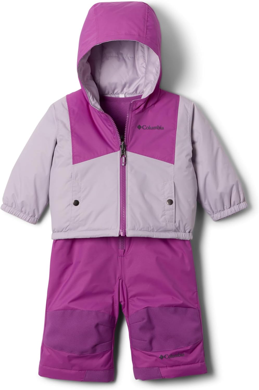 Columbia Unisex Baby Double Flake II Set, Lavender Pearl/Razzle
Columbia Unisex Baby Double Flake II Set, Lavender Pearl/Razzle
