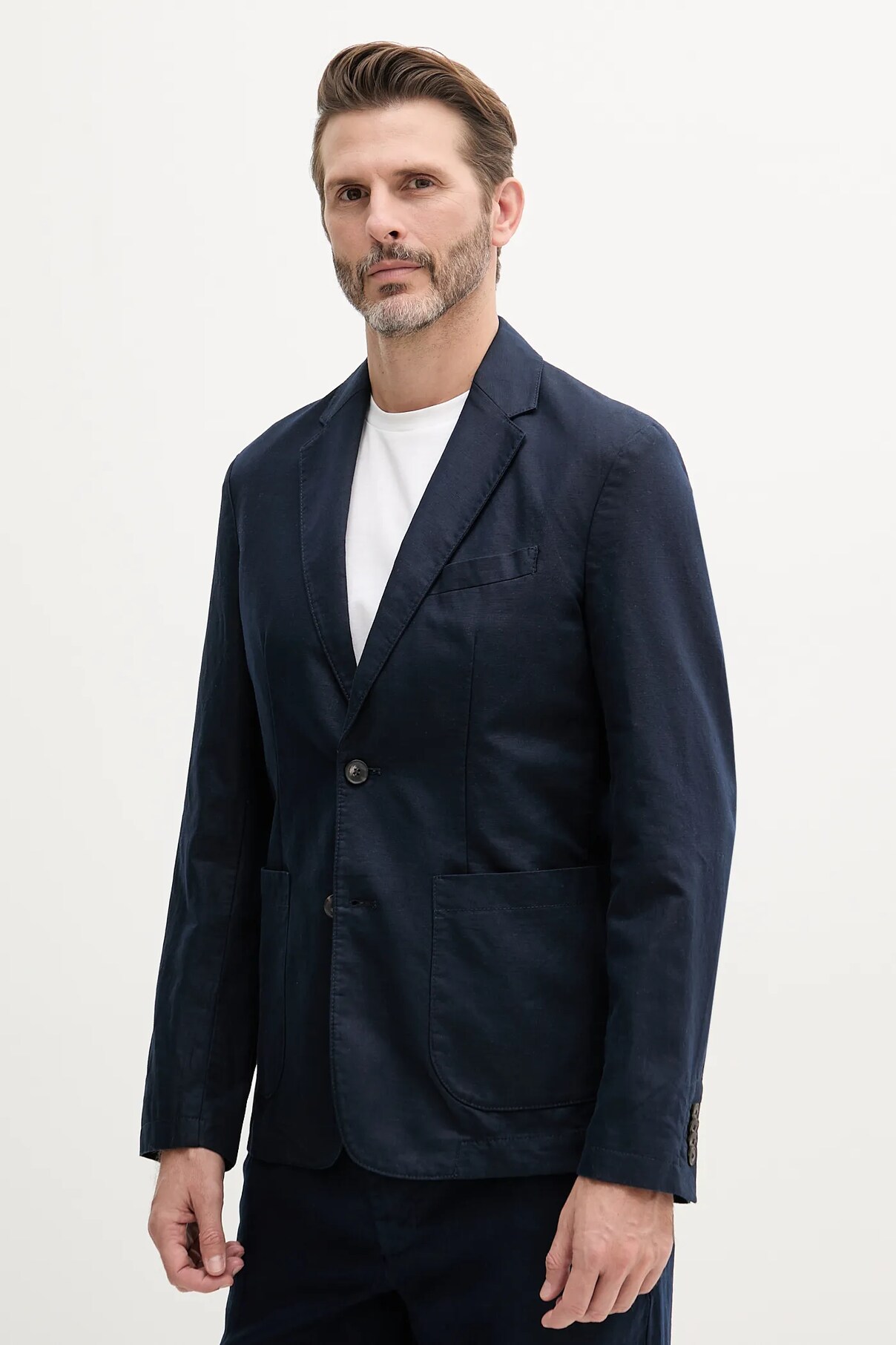 Блейзер из льняной смеси United Colors Of Benetton, темно-синий
Блейзер из льняной смеси United Colors Of Benetton, темно-синий