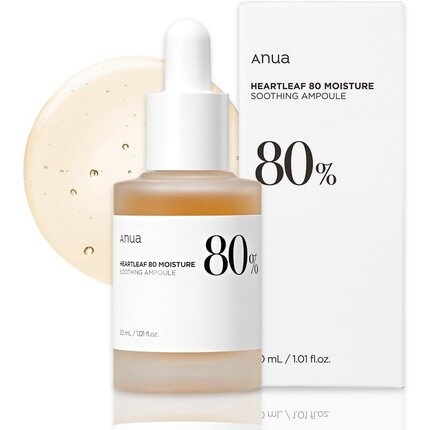 Anua Heartleaf 80% успокаивающая ампула 30 мл - сыворотка для успокоения кожи лица увлажняющая пантенол B5 успокаивающая лечебная эссенция для комбинированной, чувствительной, нормальной кожи - корейский уход за кожей
Anua Heartleaf 80% успокаивающая ампула 30 мл - сыворотка для успокоения кожи лица увлажняющая пантенол B5 успокаивающая лечебная эссенция для комбинированной, чувствительной, нормальной кожи - корейский уход за кожей