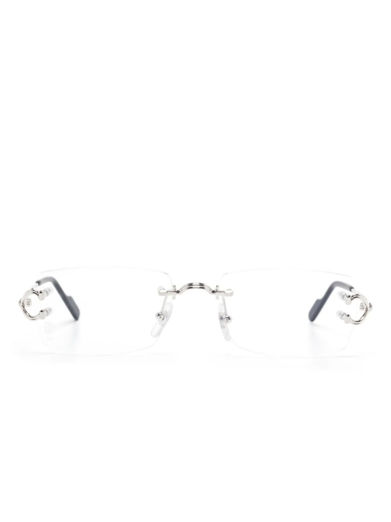 Очки C De Cartier Cartier Eyewear, серебряный
Очки C De Cartier Cartier Eyewear, серебряный