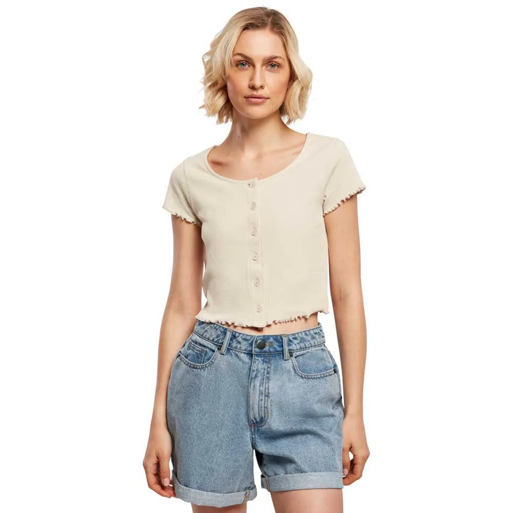 Футболка Urban Classics Cropped Button Up, бежевый
Футболка Urban Classics Cropped Button Up, бежевый
