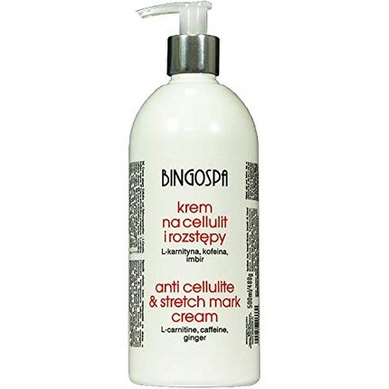 Крем для тела от целлюлита и растяжек 500мл, Bingospa
Крем для тела от целлюлита и растяжек 500мл, Bingospa