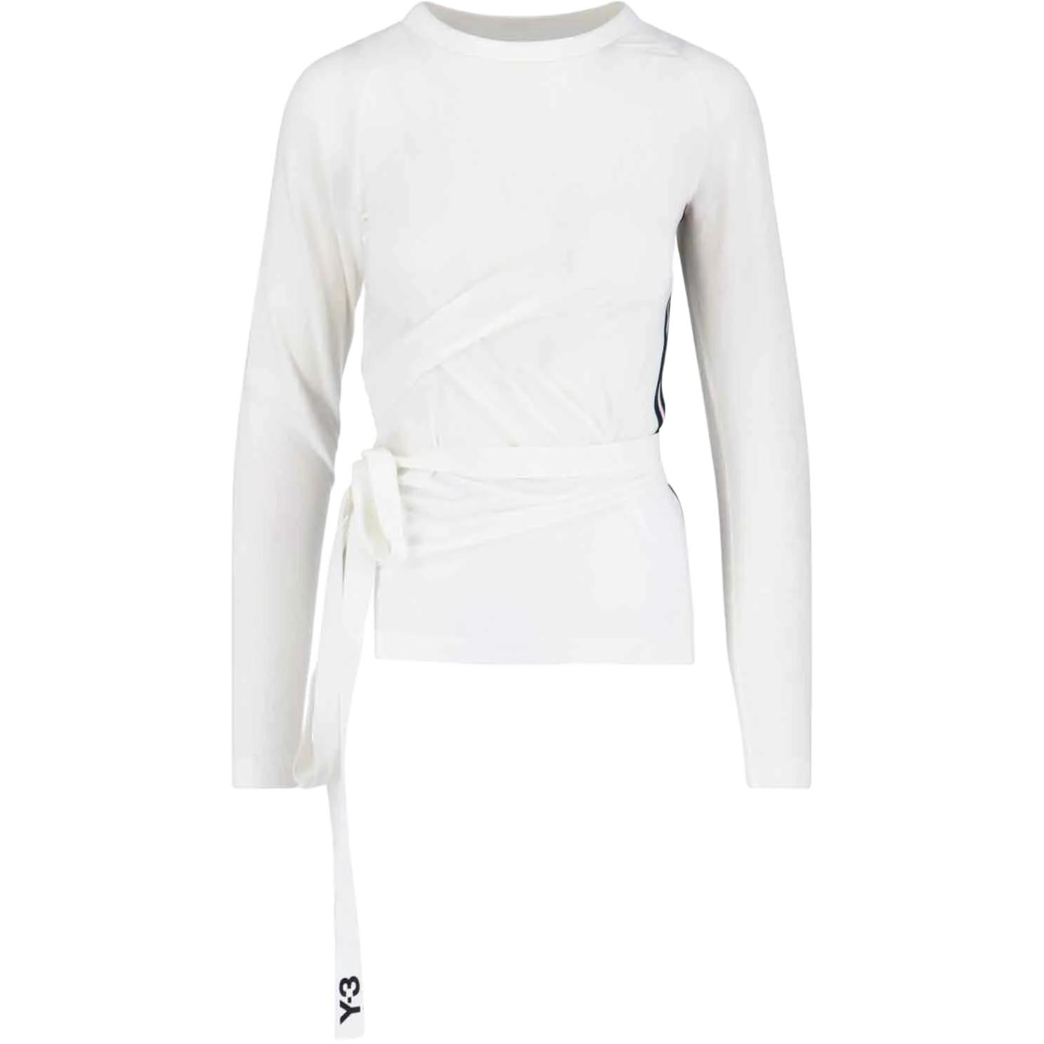 Топ Y 3 с длинными рукавами Y-3, белый
Топ Y 3 с длинными рукавами Y-3, белый