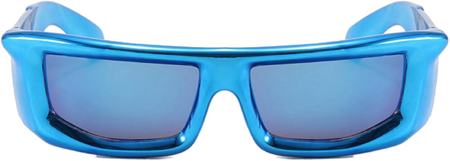 Спортивные солнцезащитные очки Y2K для женщин и мужчин, винтажные серебристые зеркальные квадратные очки, унисекс, для вечеринок, женские солнцезащитные очки UV400 mincl, Blue
Спортивные солнцезащитные очки Y2K для женщин и мужчин, винтажные серебристые зеркальные квадратные очки, унисекс, для вечеринок, женские солнцезащитные очки UV400 mincl, Blue