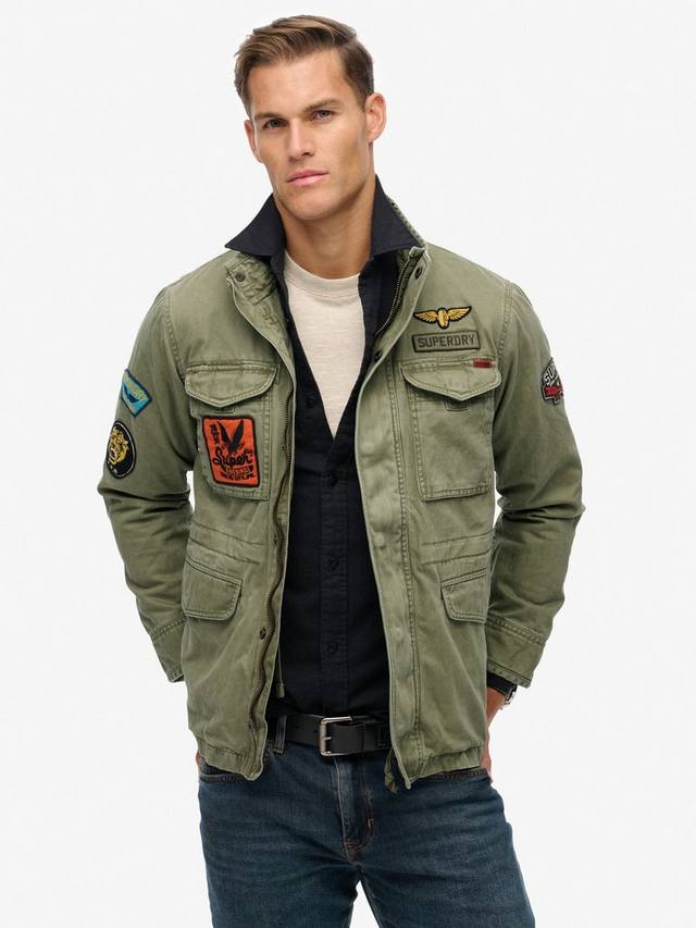 Куртка M65 с заплатками Superdry, Dusty Olive Green
Куртка M65 с заплатками Superdry, Dusty Olive Green