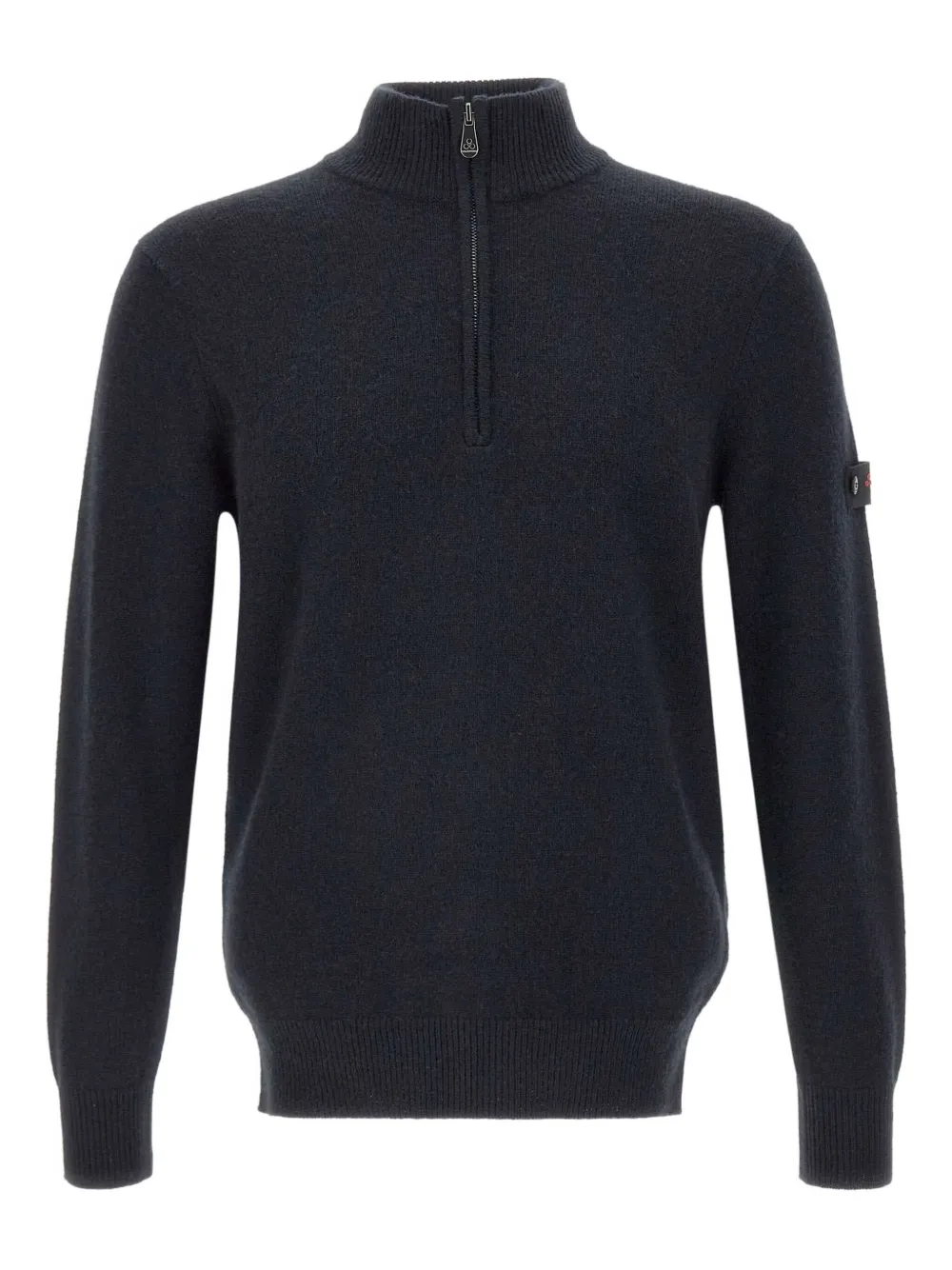 Свитер в рубчик с воротником на молнии Peuterey, синий
Свитер в рубчик с воротником на молнии Peuterey, синий