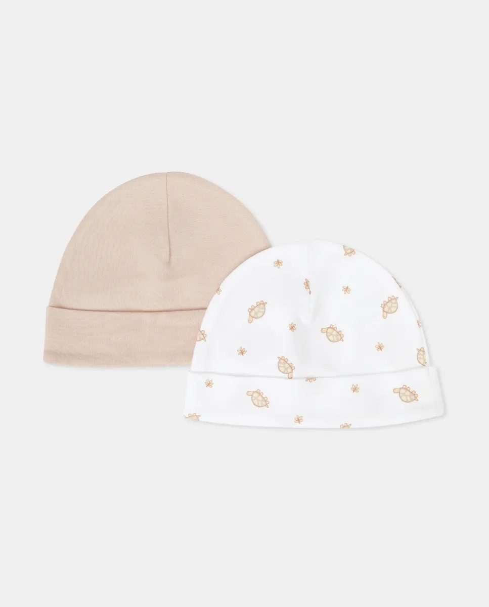 Набор из двух шапочек для девочки Cotton Juice, розовый
Набор из двух шапочек для девочки Cotton Juice, розовый