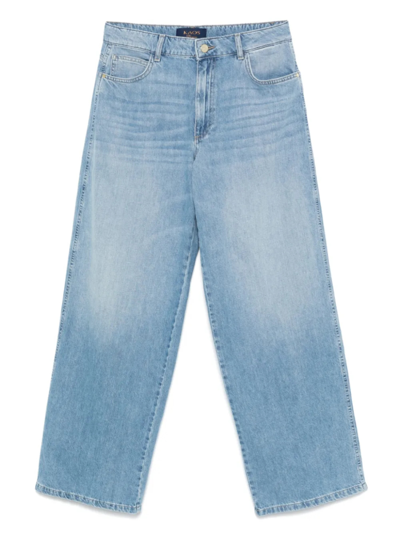 Широкие джинсы kaos, синий
Широкие джинсы kaos, синий
