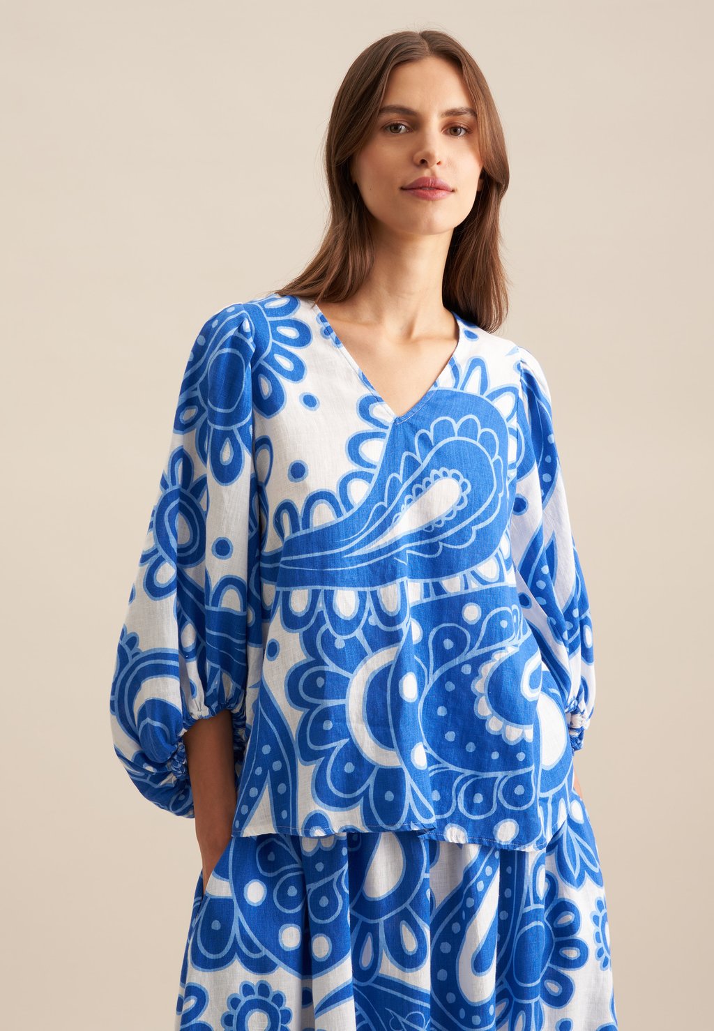 Блуза Seidensticker, темно-синий
Блуза Seidensticker, темно-синий