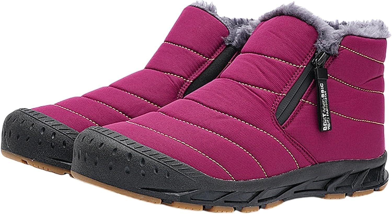 Зимние сапоги для мужчин и женщин, водонепроницаемые, противоскользящие, с меховой подкладкой, теплые, до щиколотки, на молнии Generic, красный
Зимние сапоги для мужчин и женщин, водонепроницаемые, противоскользящие, с меховой подкладкой, теплые, до щиколотки, на молнии Generic, красный