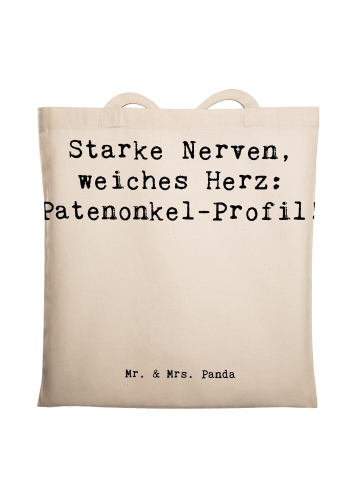 Сумка для переноски Mr & Mrs Panda Starke Patenonkel, кремовый
Сумка для переноски Mr & Mrs Panda Starke Patenonkel, кремовый