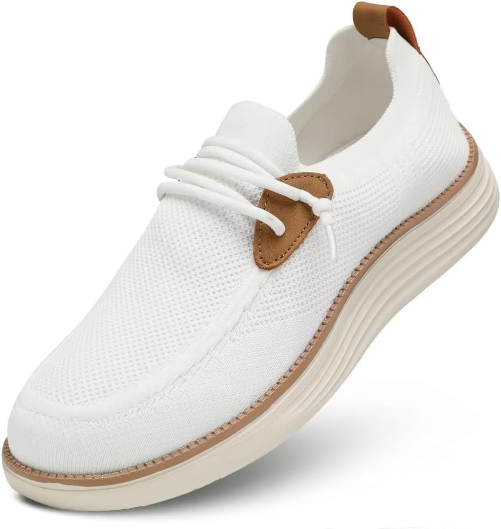 Мужские повседневные лоферы, слипоны для прогулок, стильные кроссовки, сетчатые деловые оксфорды, рабочая обувь с легкой мягкой подошвой, zapatos Wrezatro, белый
Мужские повседневные лоферы, слипоны для прогулок, стильные кроссовки, сетчатые деловые оксфорды, рабочая обувь с легкой мягкой подошвой, zapatos Wrezatro, белый