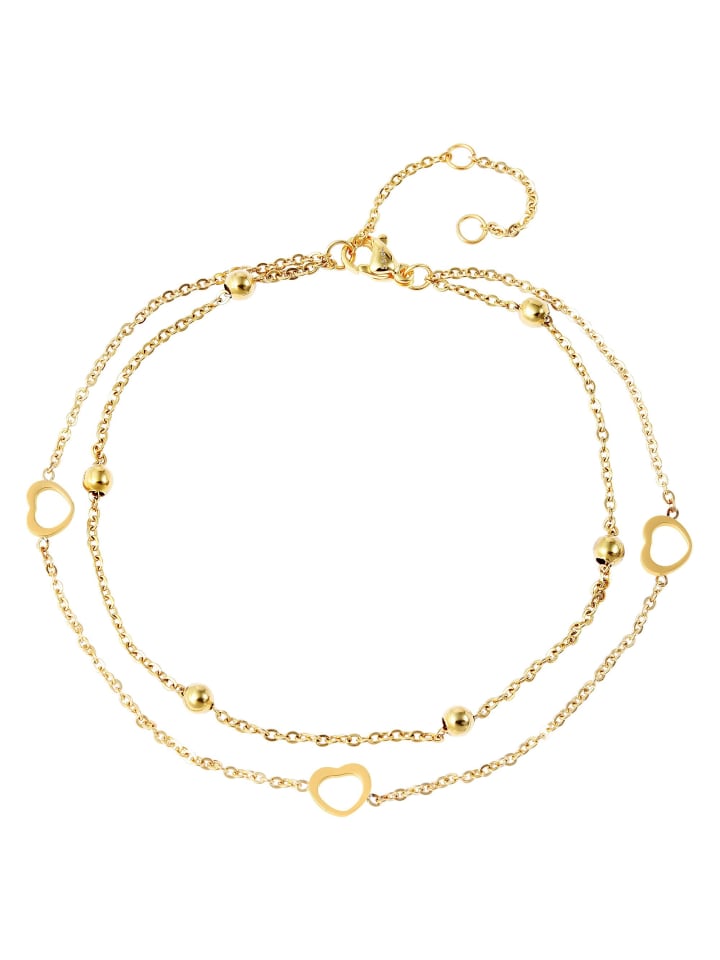 Adeliás Женский браслет из нержавеющей стали, 25 см, золотистый
Adeliás Женский браслет из нержавеющей стали, 25 см, золотистый