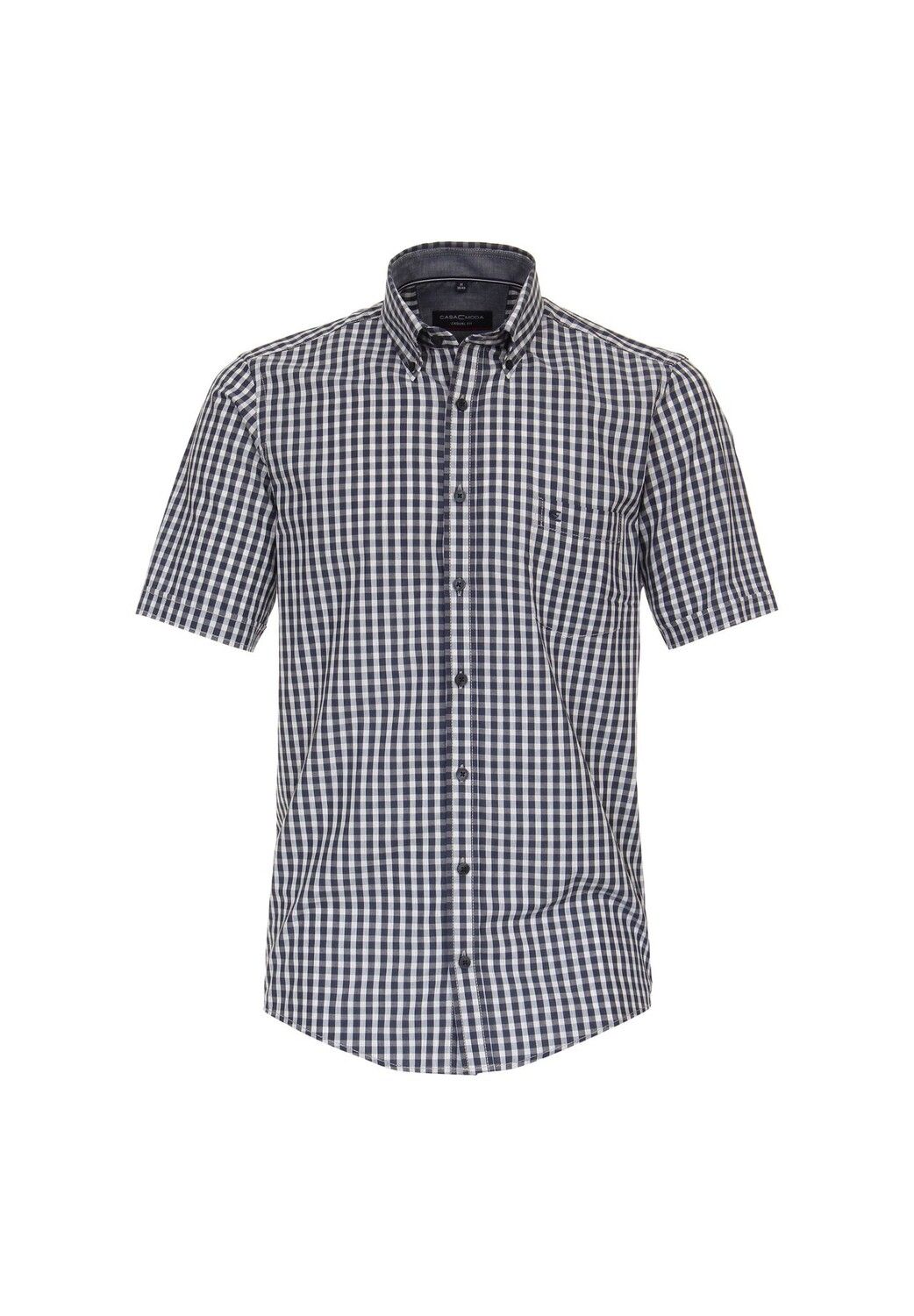Мужская повседневная рубашка в клетку с короткими рукавами, повседневного кроя CASAMODA, темно-синий
Мужская повседневная рубашка в клетку с короткими рукавами, повседневного кроя CASAMODA, темно-синий