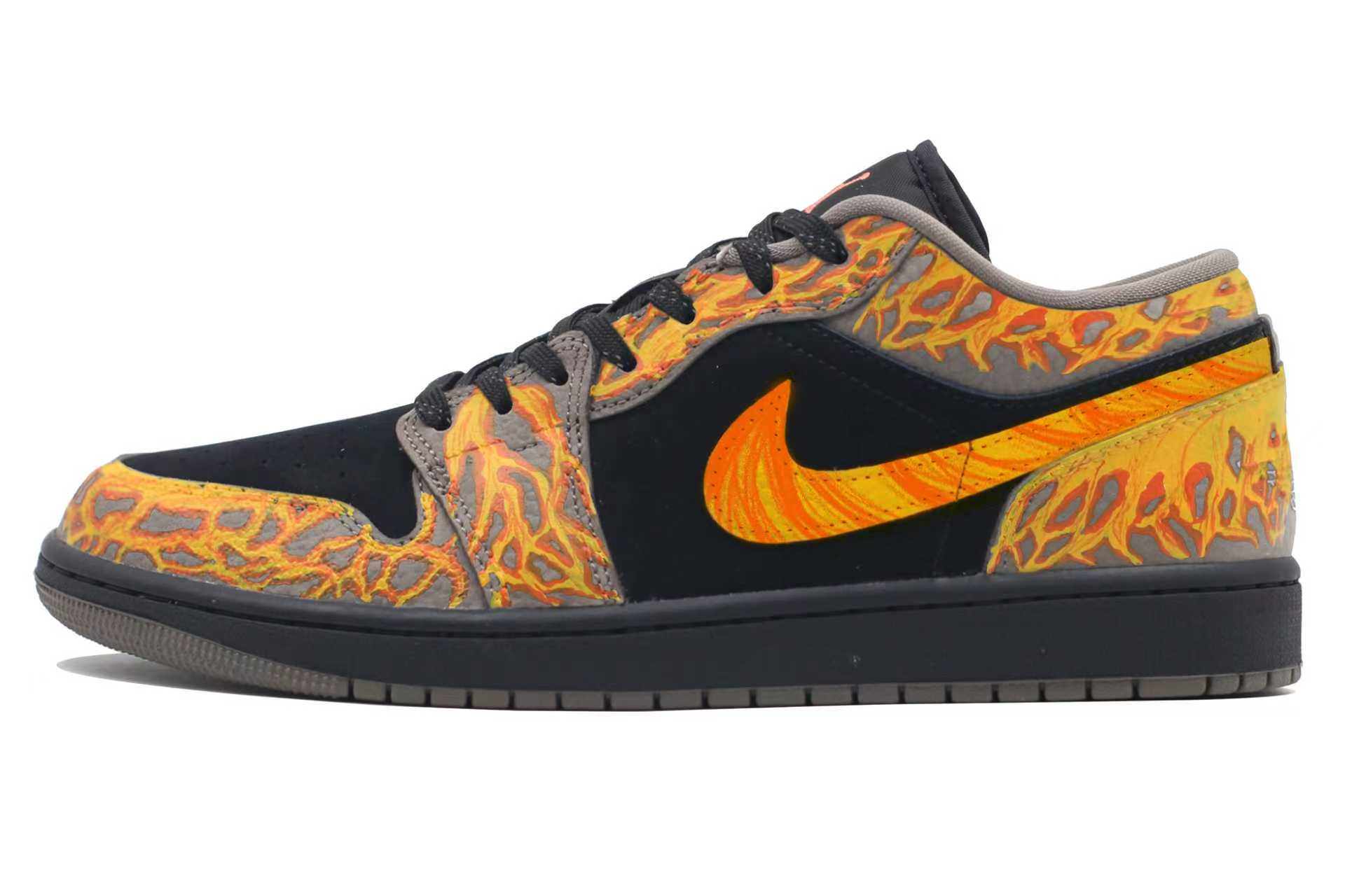 Jordan Air 1 Abrasion Resistant Low top Vintage Basketball Shoes Men's Orange Yellow
Jordan Air 1 Abrasion Resistant Low top Vintage Basketball Shoes Men's Orange Yellow