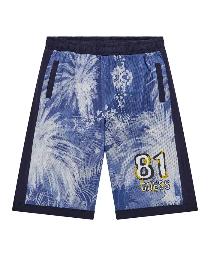 Шорты спортивные оверсайз с сеткой Big Boys GUESS, синий
Шорты спортивные оверсайз с сеткой Big Boys GUESS, синий