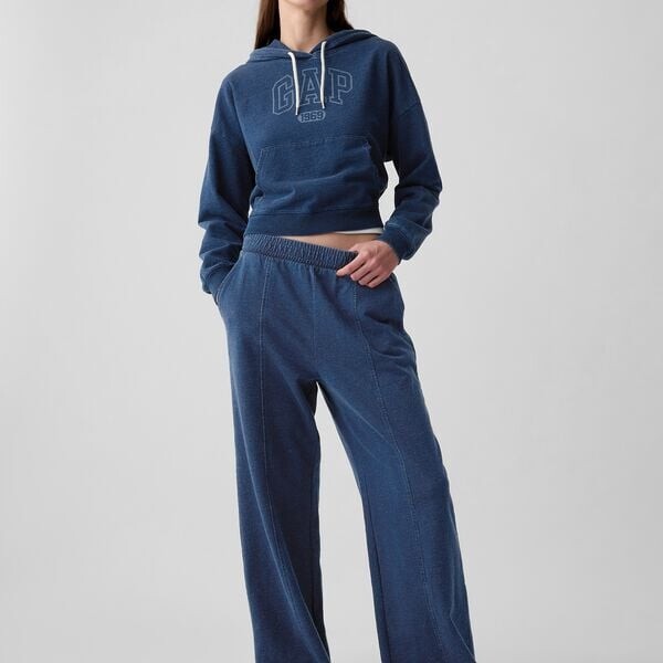 Укороченная толстовка оверсайз с логотипом Gap, синий
Укороченная толстовка оверсайз с логотипом Gap, синий