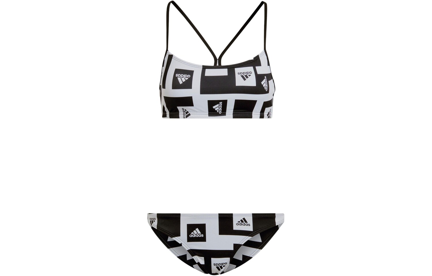 Раздельный купальник женский белый/черный Adidas
Раздельный купальник женский белый/черный Adidas