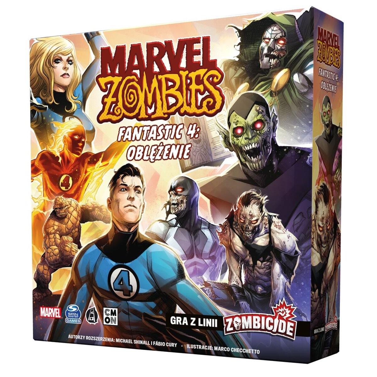 Marvel Zombies: Fantastic 4, настольная игра, Портальные игры Portal Games 
Marvel Zombies: Fantastic 4, настольная игра, Портальные игры Portal Games