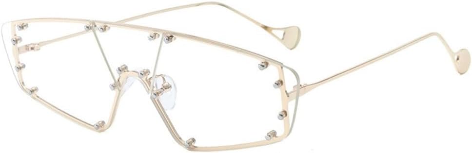 Женские солнцезащитные очки в стиле стимпанк с плоской верхней частью, мужские ретро-очки с заклепками, солнцезащитные очки-маски с защитой от УФ-излучения UV400 LANGSER, Plain Glass
Женские солнцезащитные очки в стиле стимпанк с плоской верхней частью, мужские ретро-очки с заклепками, солнцезащитные очки-маски с защитой от УФ-излучения UV400 LANGSER, Plain Glass