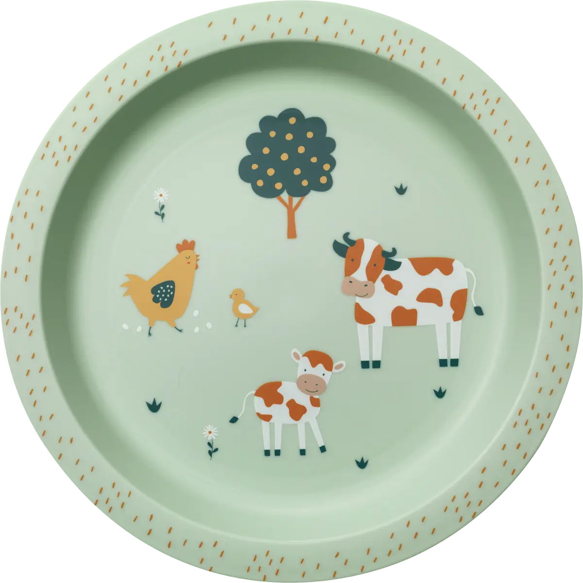 Тарелка из полипропилена зеленая 1 шт. babylove
Тарелка из полипропилена зеленая 1 шт. babylove