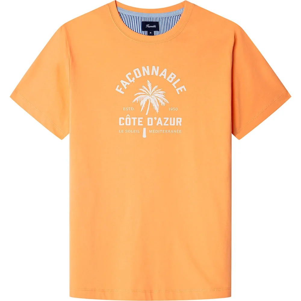 Футболка с коротким рукавом Façonnable Front Palm Print, оранжевый
Футболка с коротким рукавом Façonnable Front Palm Print, оранжевый