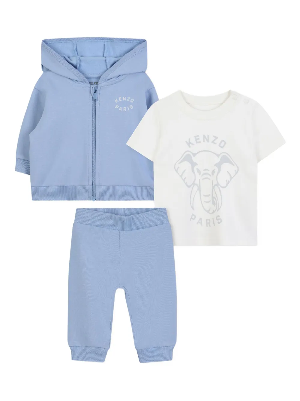 Спортивный костюм с логотипом Kenzo Kids, синий
Спортивный костюм с логотипом Kenzo Kids, синий