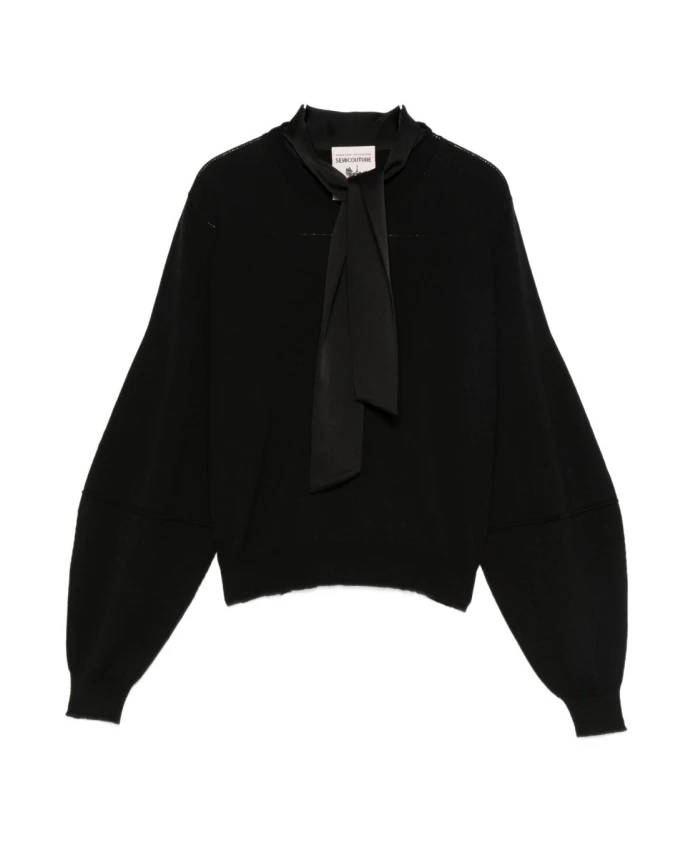 Свитер Кристины Semicouture, черный
Свитер Кристины Semicouture, черный