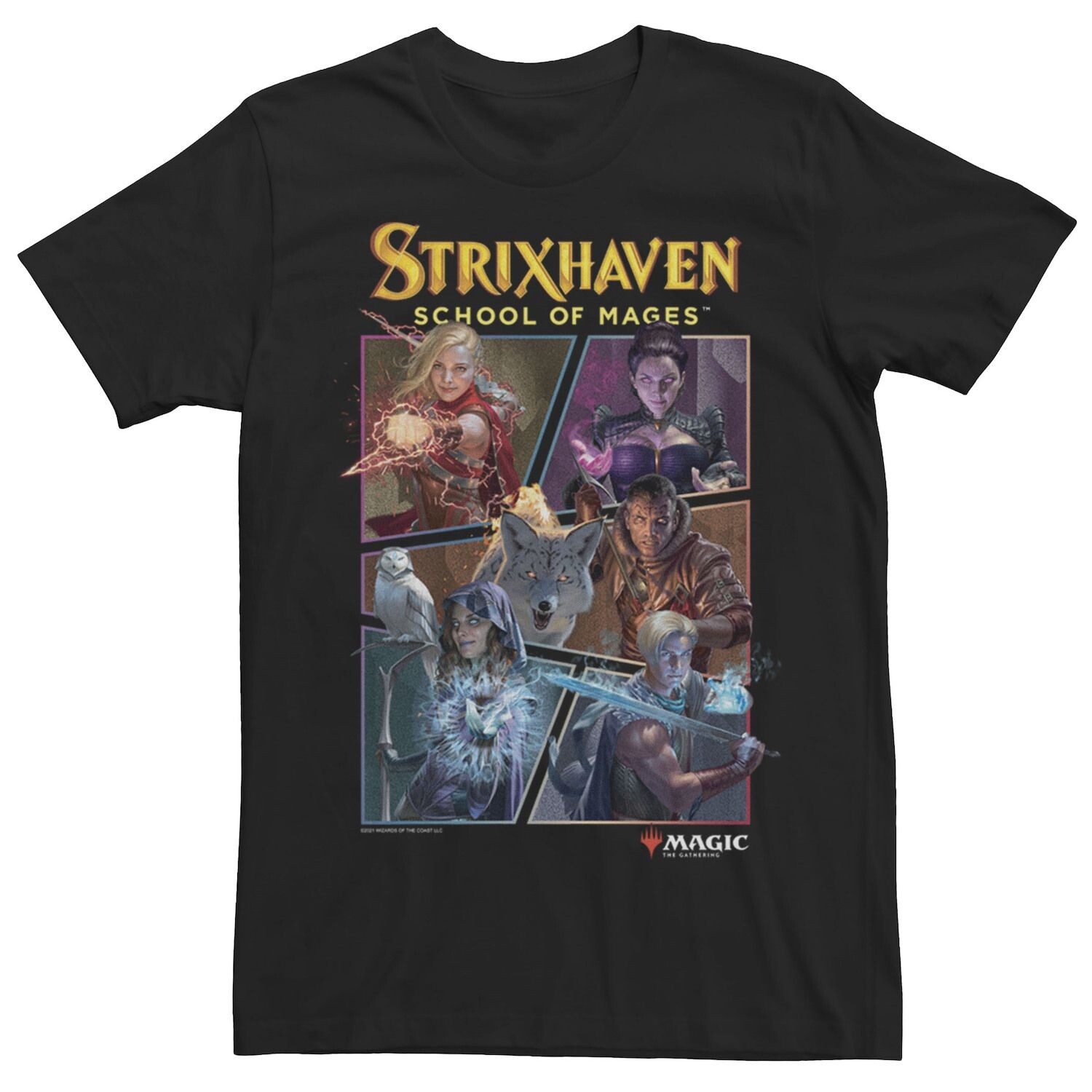 Мужская футболка Magic The Gathering Strixhaven School Of Mages с портретными панелями Licensed Character
Мужская футболка Magic The Gathering Strixhaven School Of Mages с портретными панелями Licensed Character