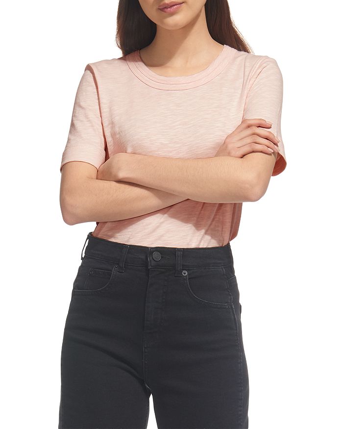 Футболка Rosa с двойной отделкой Whistles, розовый
Футболка Rosa с двойной отделкой Whistles, розовый