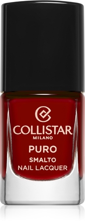 Долговечный лак для ногтей Collistar Puro Long-Lasting Nail Lacquer, 111 Rosso Milano 10 ml 
Долговечный лак для ногтей Collistar Puro Long-Lasting Nail Lacquer, 111 Rosso Milano 10 ml