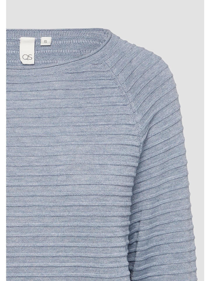 Вязаный свитер QS, синий
Вязаный свитер QS, синий
