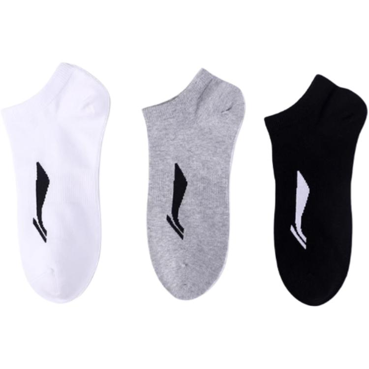 Лининг Носки Щиколотка Унисекс 3 пары Черный Белый Серый 
Лининг Носки Щиколотка Унисекс 3 пары Черный Белый Серый