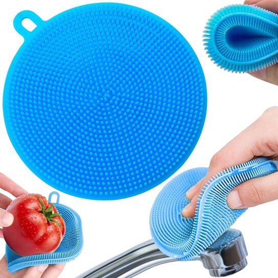 Силиконовая губка для мытья посуды ISO TRADE
Силиконовая губка для мытья посуды ISO TRADE