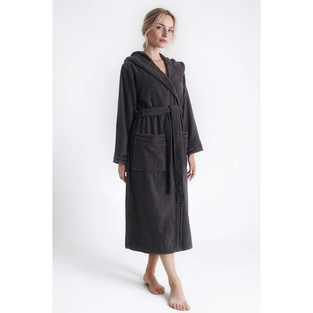 Женский банный халат Clement, идеально подходит для сауны и спа, гостиничный халат, домашний халат, 1 шт., 100% хлопок, однотонный, блестящая полосатая отделка, карманы, размеры XS-3XL Bruno Banani, антрацит
Женский банный халат Clement, идеально подходит для сауны и спа, гостиничный халат, домашний халат, 1 шт., 100% хлопок, однотонный, блестящая полосатая отделка, карманы, размеры XS-3XL Bruno Banani, антрацит