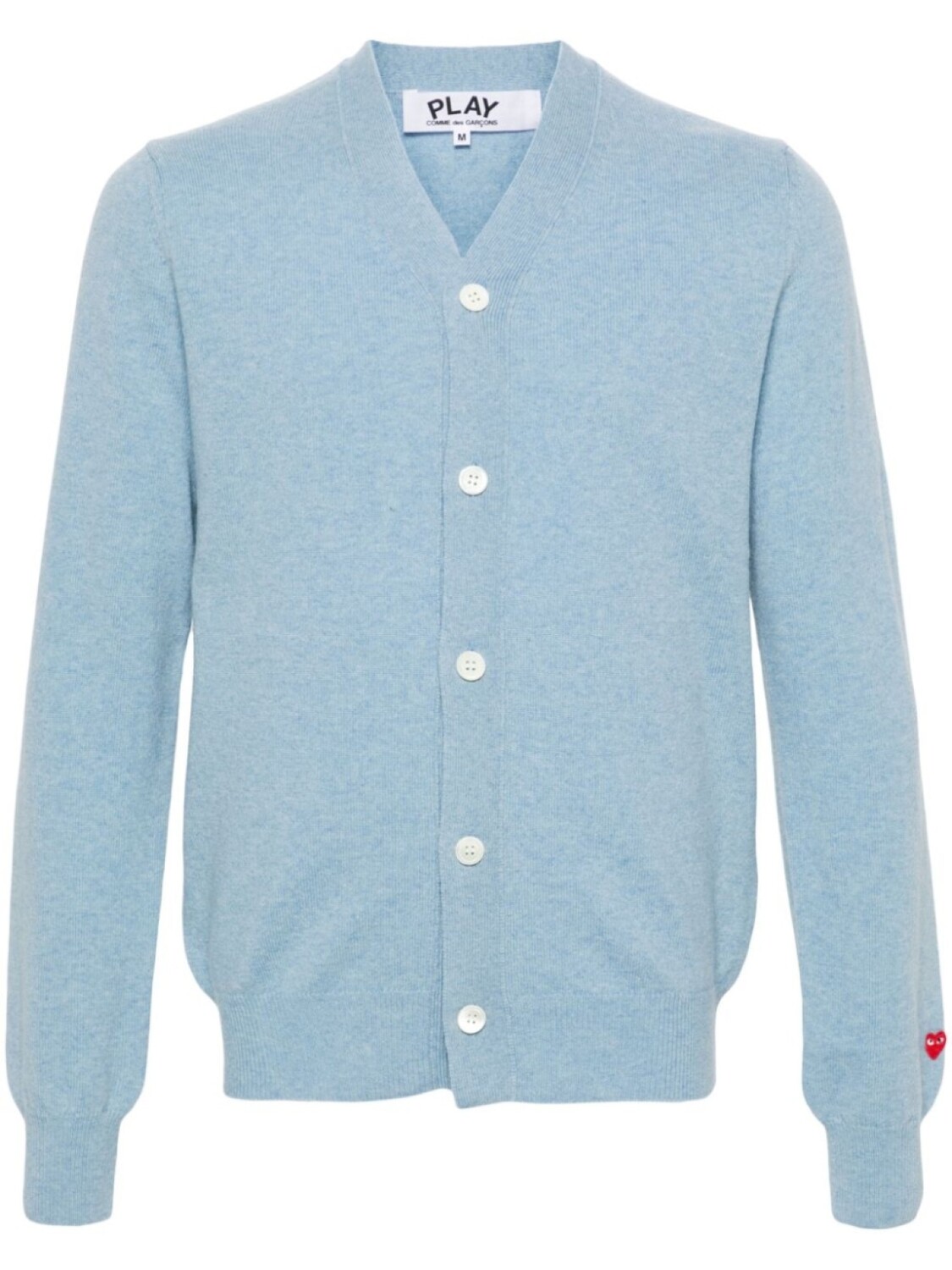 Comme Des Garçons Play шерстяной кардиган с нашивкой, синий
Comme Des Garçons Play шерстяной кардиган с нашивкой, синий