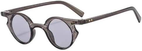 Сексуальные круглые солнцезащитные очки для женщин, модные солнцезащитные очки в маленькой оправе с защитой от УФ-излучения UV400, панк-стиль, ретро-очки UV400 MTZJH, C3gray-lightgray
Сексуальные круглые солнцезащитные очки для женщин, модные солнцезащитные очки в маленькой оправе с защитой от УФ-излучения UV400, панк-стиль, ретро-очки UV400 MTZJH, C3gray-lightgray