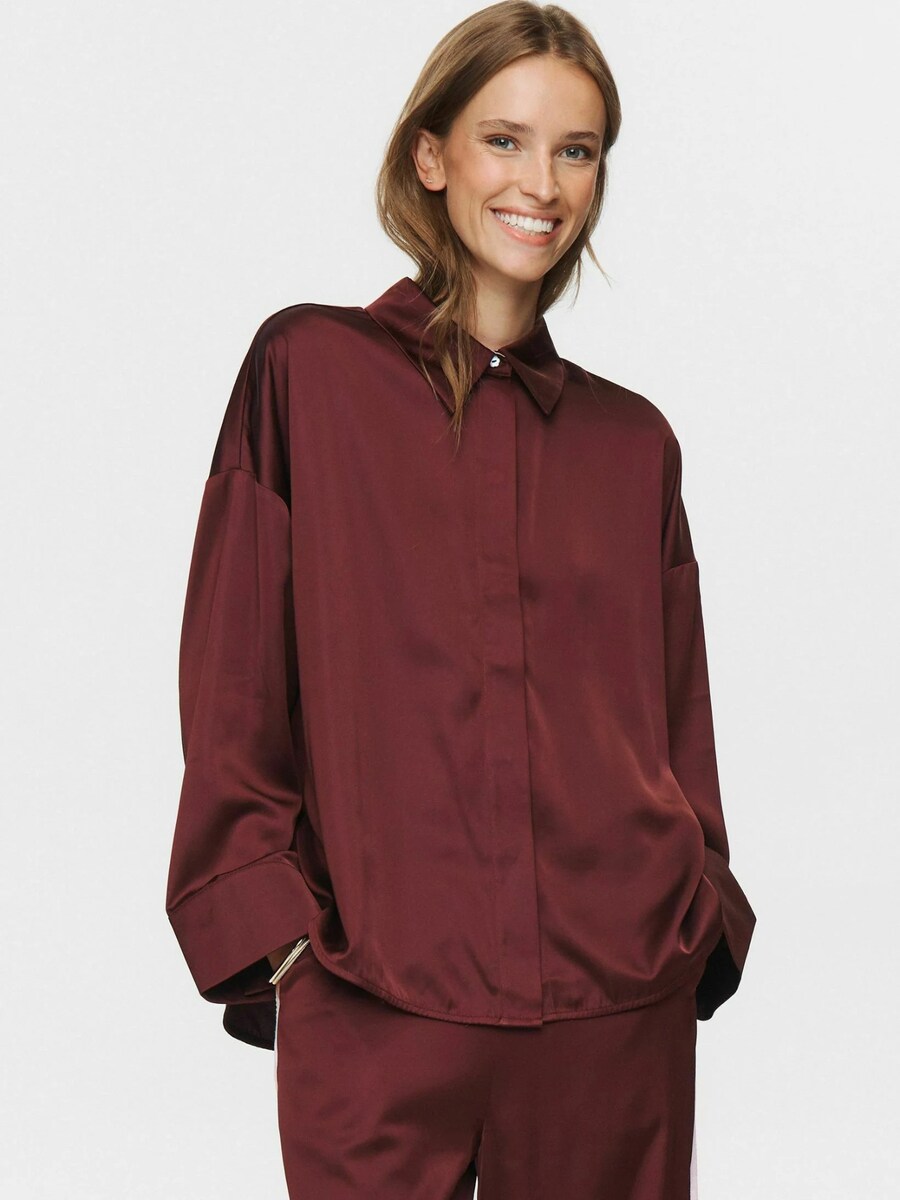 Блуза NÜMPH NUSANTINA, Wine Red
Блуза NÜMPH NUSANTINA, Wine Red