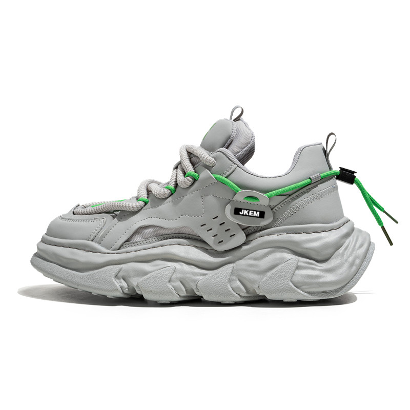 Низкие массивные кроссовки с амортизаторами, противоскользящими и износостойкими свойствами для мужчин JKEM, Gray
Низкие массивные кроссовки с амортизаторами, противоскользящими и износостойкими свойствами для мужчин JKEM, Gray