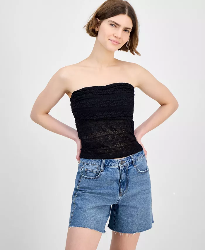 Женский кружевной топ-бюстье And Now This, черный
Женский кружевной топ-бюстье And Now This, черный