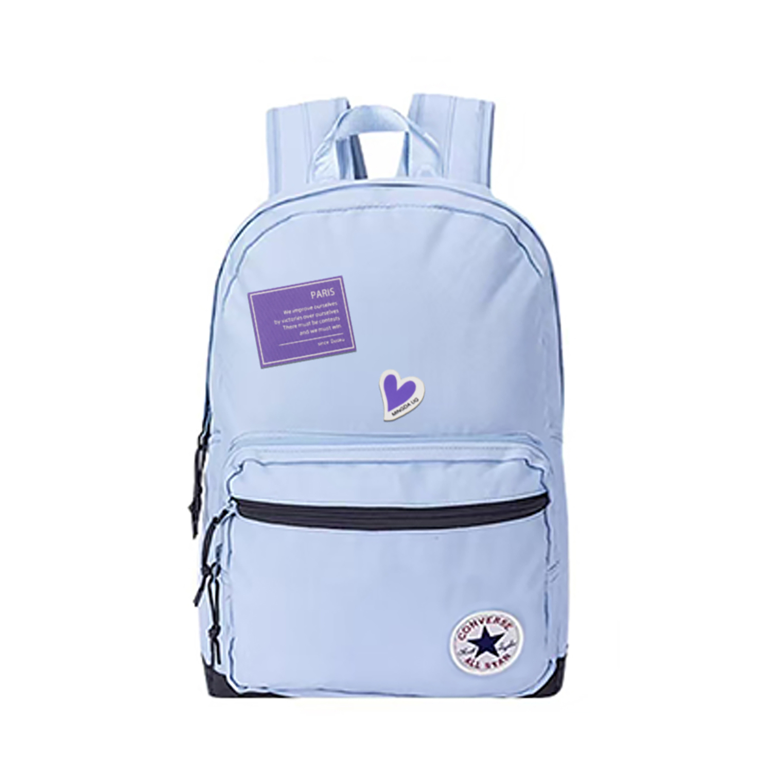 Converse Средний рюкзак из полиэстера для женщин Light Haze Blue, Taro Cake
Converse Средний рюкзак из полиэстера для женщин Light Haze Blue, Taro Cake