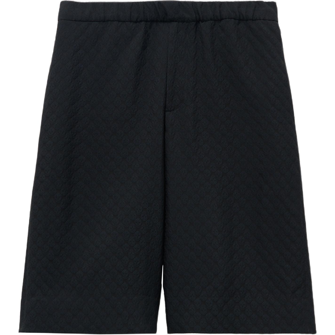 Шорты с жаккардовым черепом Alexander McQueen, черный
Шорты с жаккардовым черепом Alexander McQueen, черный