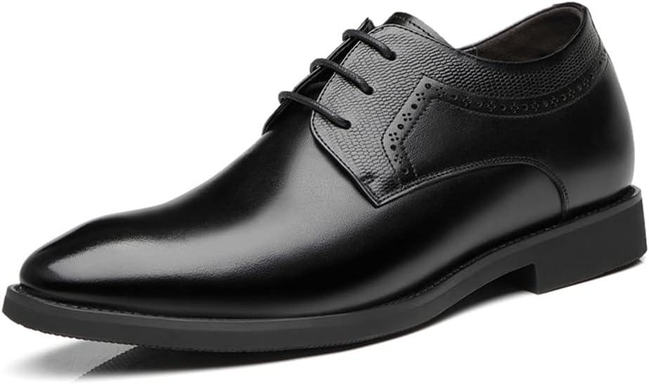 Мужские кожаные дерби YGCEEIA с заостренным носком, оксфорды на шнуровке, подъемные туфли для бизнеса и формального офисного дресс-кода, черный
Мужские кожаные дерби YGCEEIA с заостренным носком, оксфорды на шнуровке, подъемные туфли для бизнеса и формального офисного дресс-кода, черный