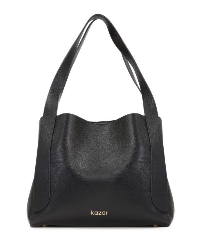 Кожаная сумка уникальной формы. Kazar, черный
Кожаная сумка уникальной формы. Kazar, черный