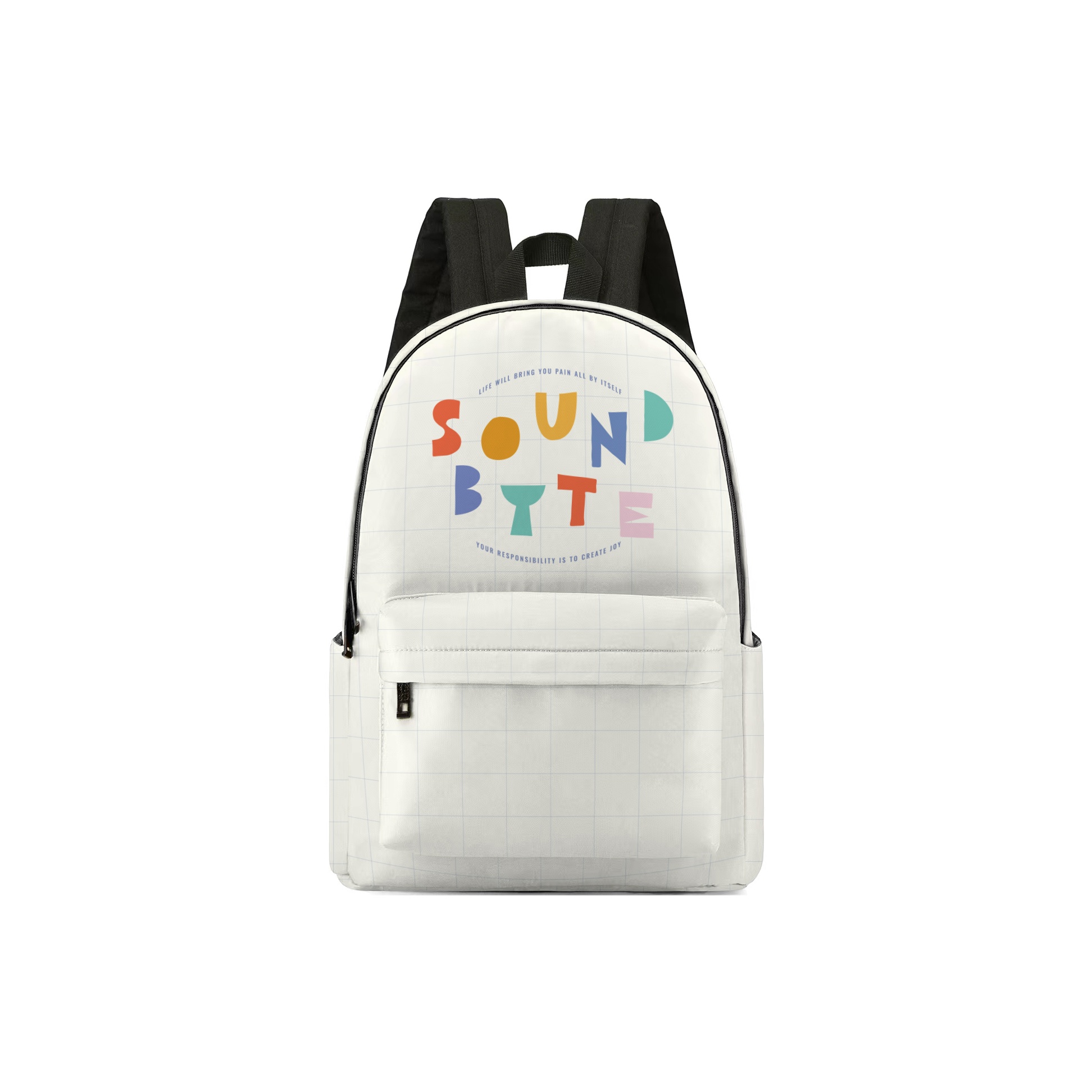 Soundbyte Полиэстеровый рюкзак обычный унисекс белый, Specification 8
Soundbyte Полиэстеровый рюкзак обычный унисекс белый, Specification 8