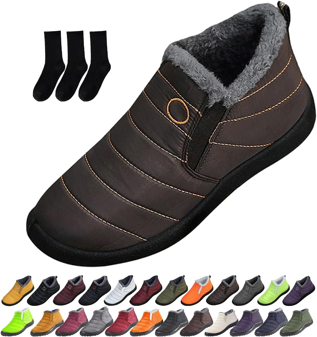 Женские и мужские снежные ботинки, утепленные ботильоны для снега, удобные легкие кроссовки, теплая и комфортная обувь на зиму Generic, коричневый
Женские и мужские снежные ботинки, утепленные ботильоны для снега, удобные легкие кроссовки, теплая и комфортная обувь на зиму Generic, коричневый