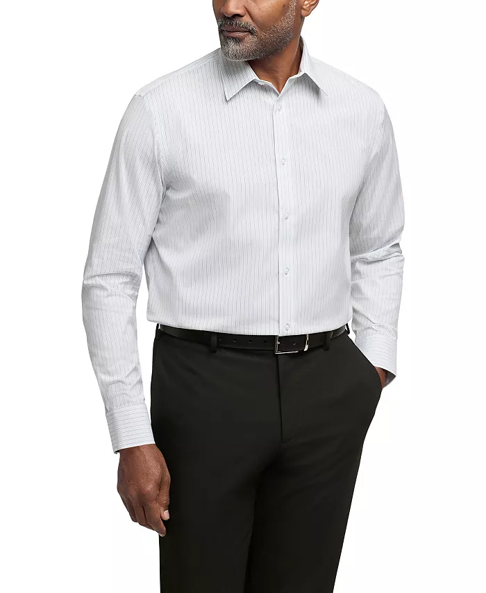 Рубашка мужская облегающая из изысканного хлопка-стрейча Calvin Klein, синий
Рубашка мужская облегающая из изысканного хлопка-стрейча Calvin Klein, синий