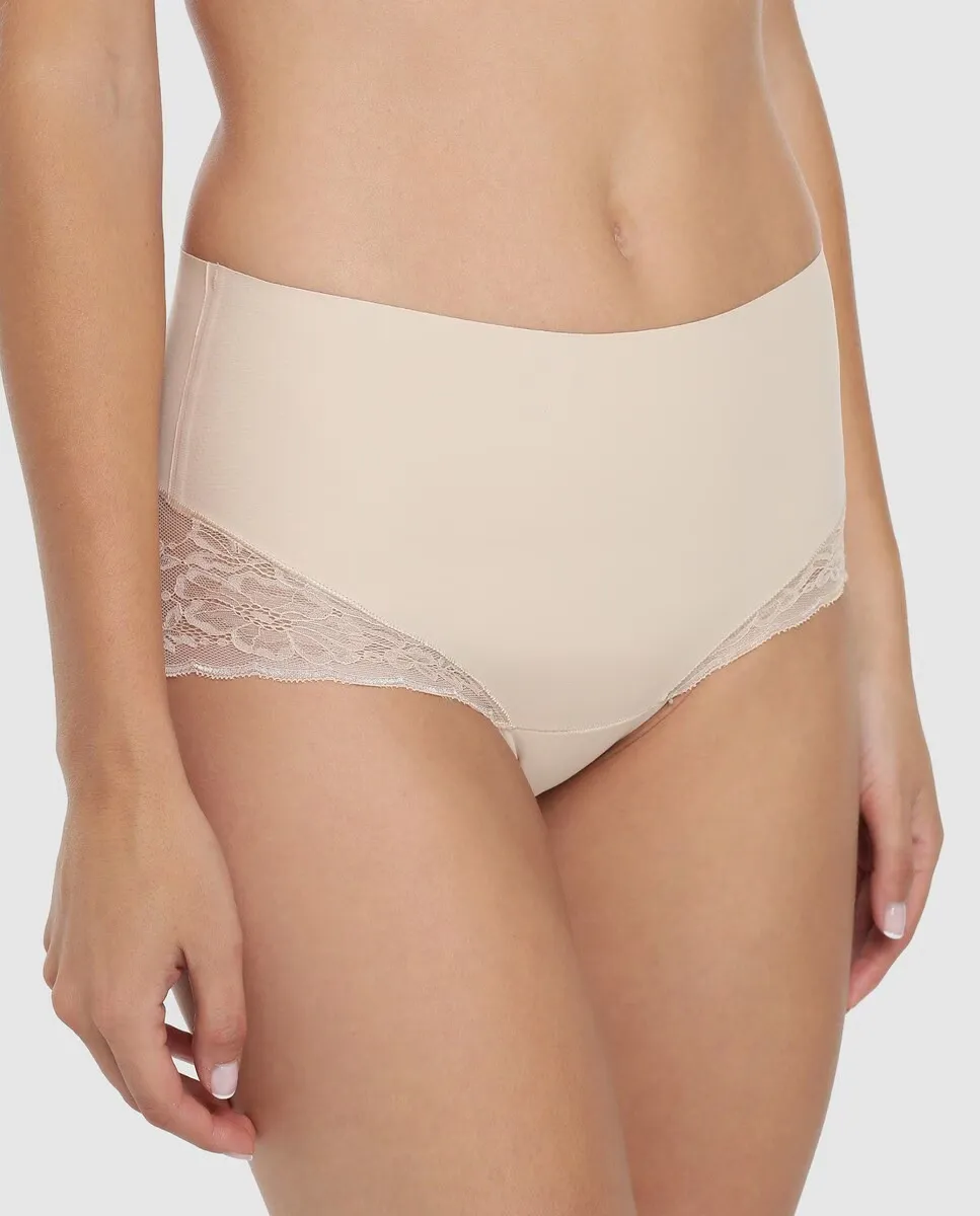 Корректирующее белье для живота с высокой талией, кружевные трусики MAGIC Bodyfashion, бежевый
Корректирующее белье для живота с высокой талией, кружевные трусики MAGIC Bodyfashion, бежевый