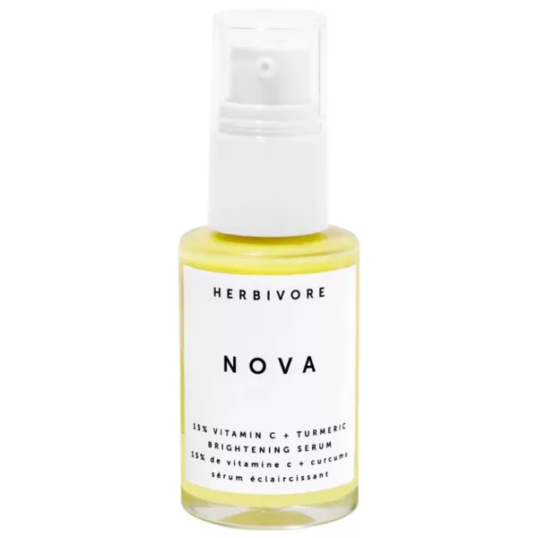 Nova 15% витамин С + осветляющая сыворотка с куркумой Herbivore Botanicals, 10 гр
Nova 15% витамин С + осветляющая сыворотка с куркумой Herbivore Botanicals, 10 гр